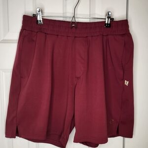 EUC  Men's Zyia Strong N Soft shorts Burgundy Size L